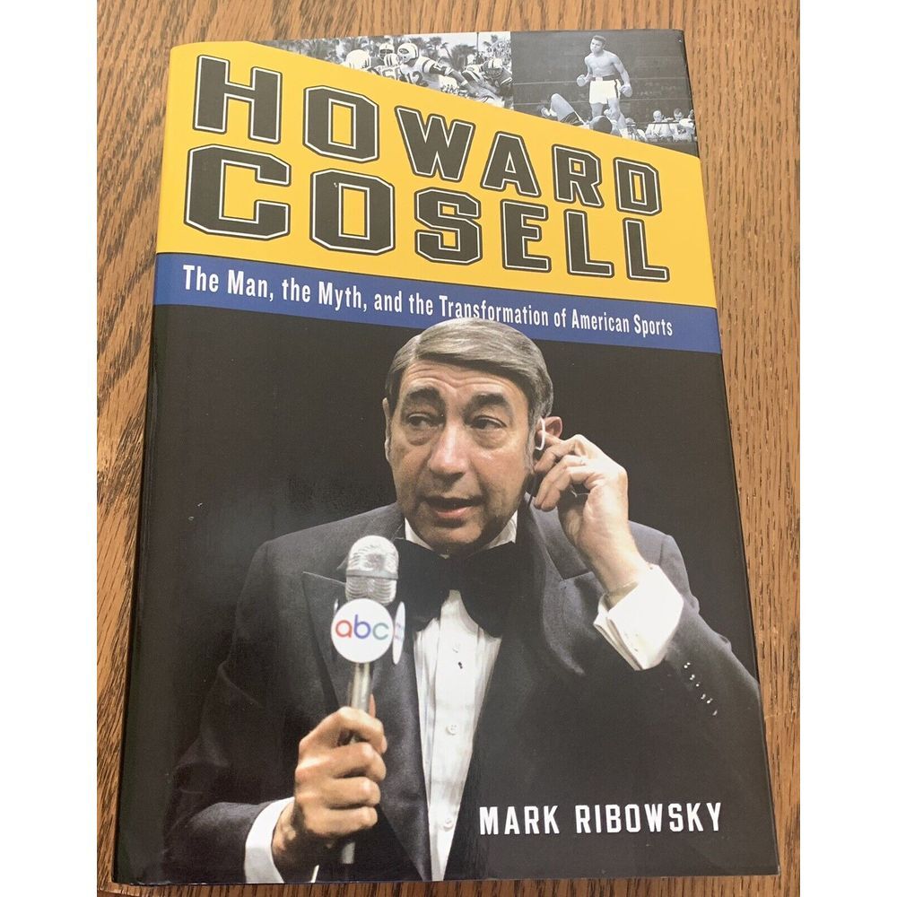 Howard Cosell The Man the Myth Signed Inscribed By Mark Ribowsky Hardback Book